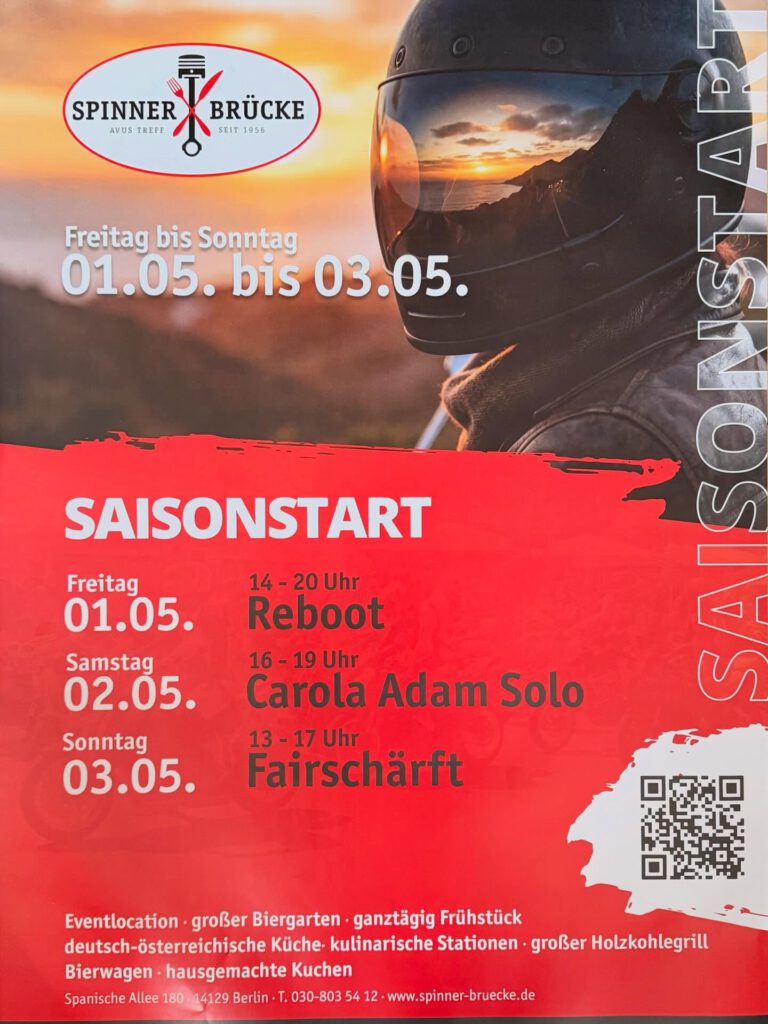 Saisonstart Spinner-Brücke