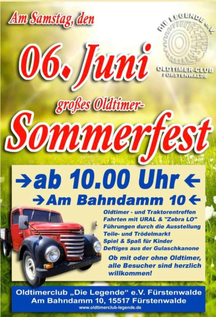 Summer Ride nach Fürstenwalde (Oldies Only)